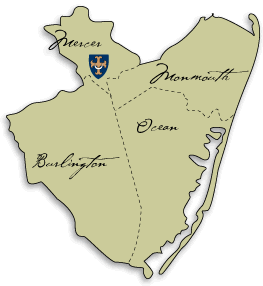 diocese trenton joan arc st map parish history marlton county nj bishop burlington within jersey four under